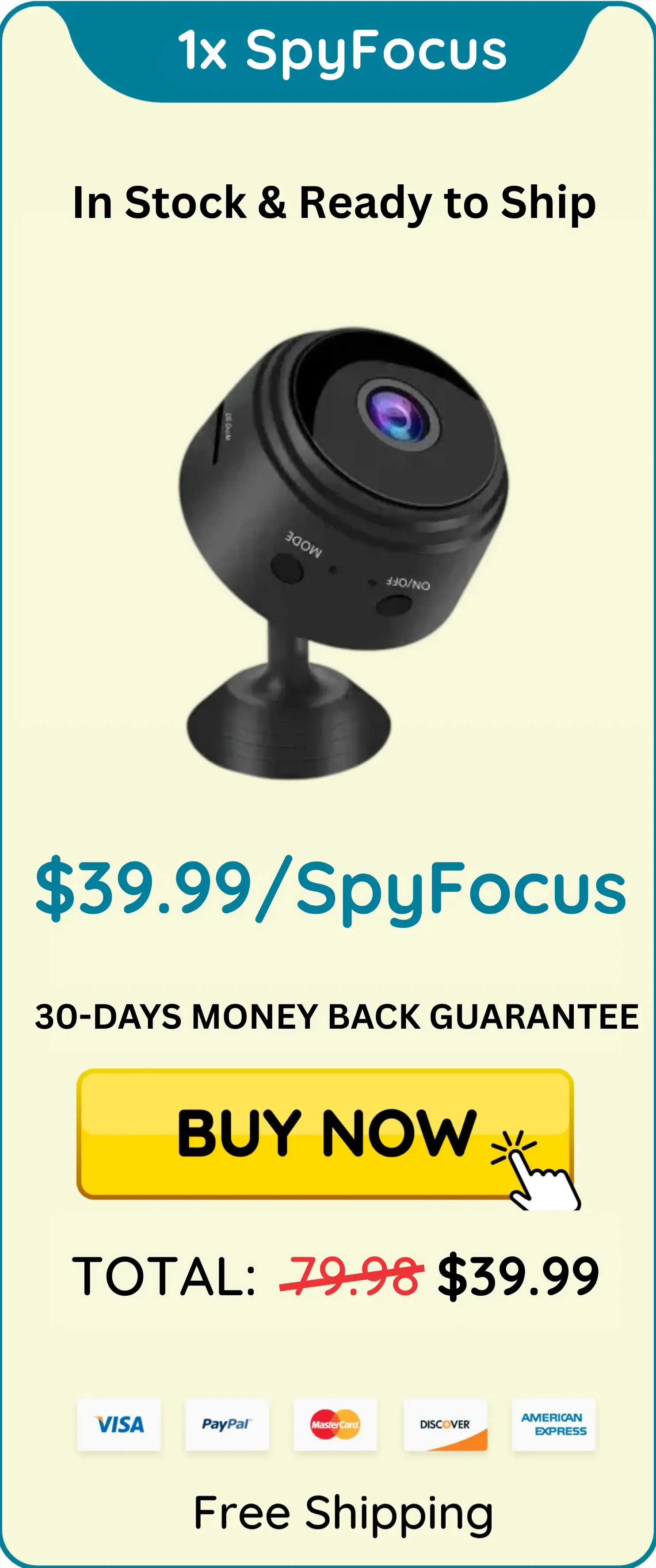 SpyFocus offer price 